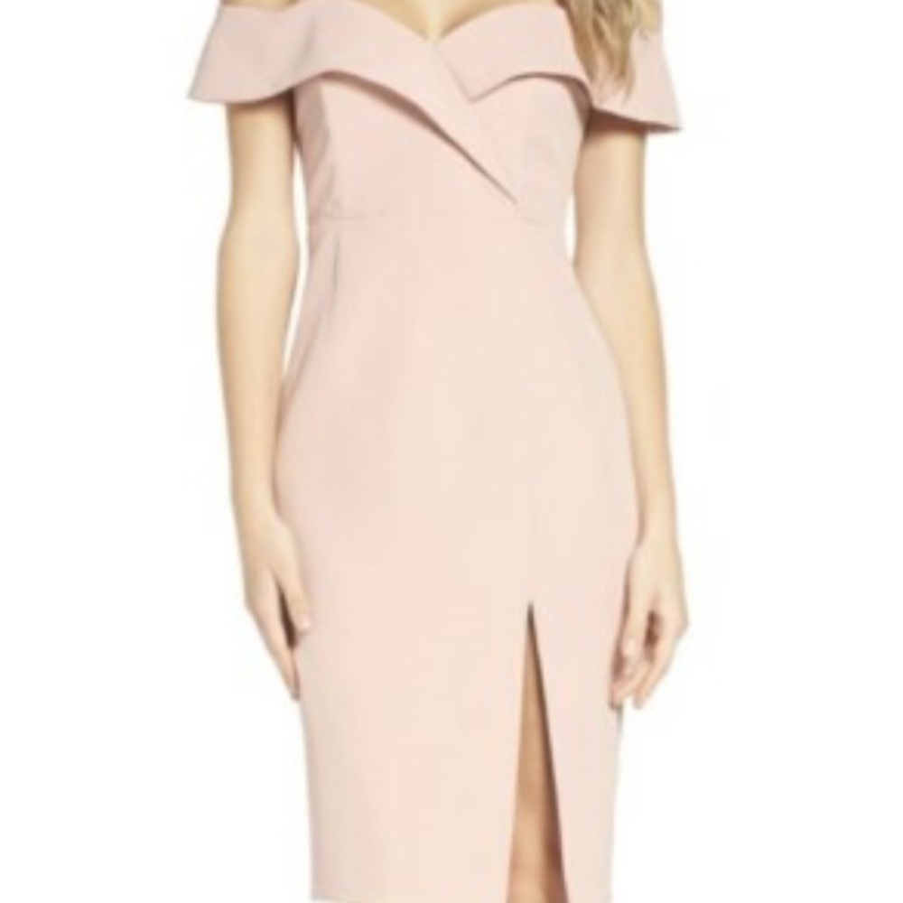 Premier Light Pink Strapless Dress